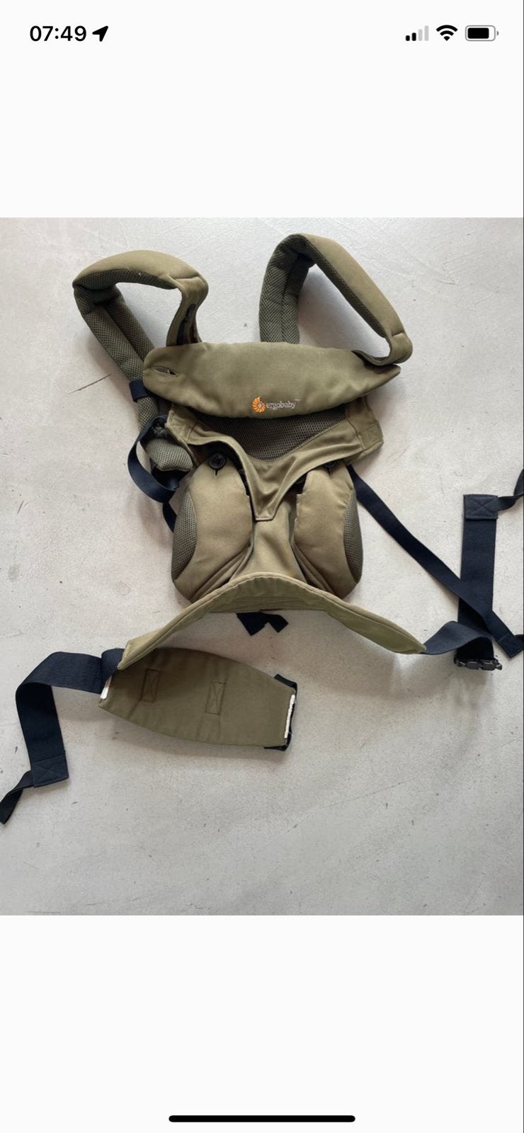 Ergobaby 360 draagzak - Comfortabel en veelzijdig, Overige merken, Gebruikt, Ophalen of Verzenden, Buik, Rug of Zij