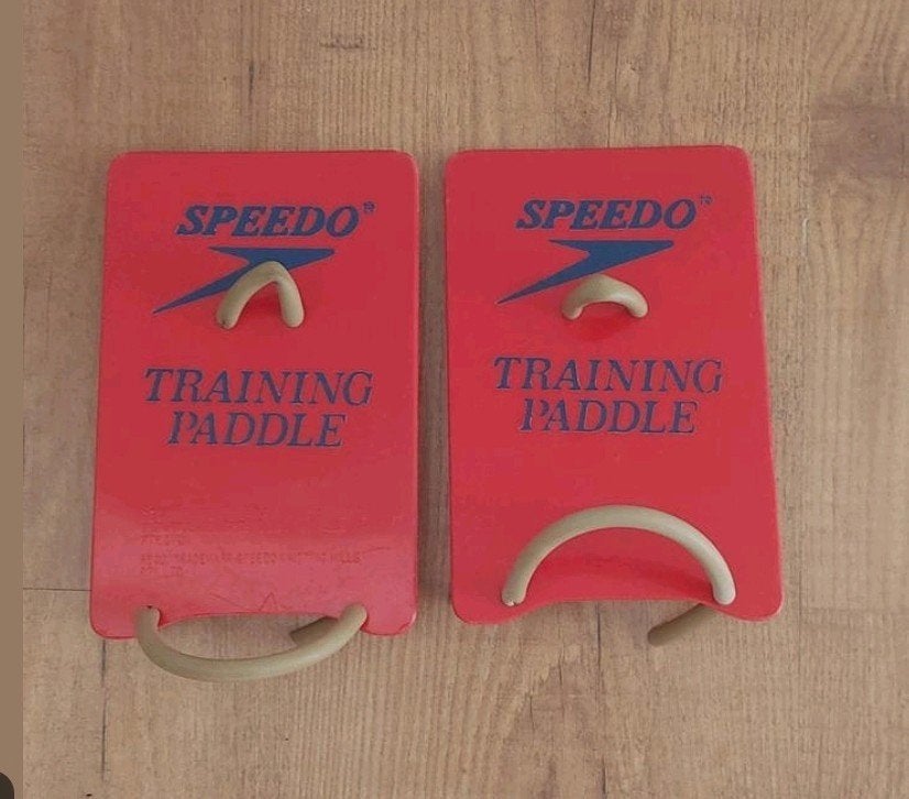Speedo trainingspaddles voor wedstrijdzwemmen, Ophalen of Verzenden, Gebruikt
