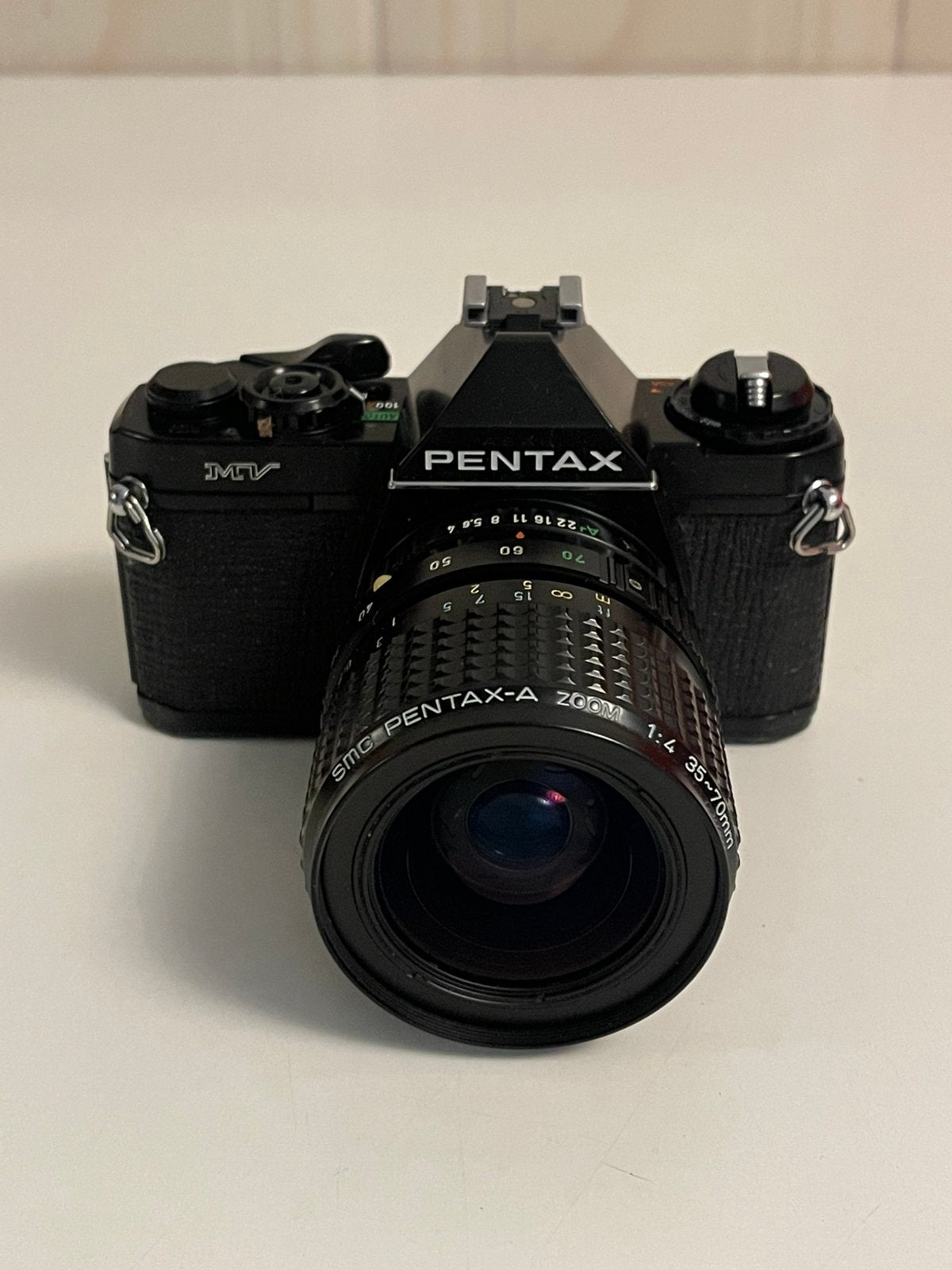Pentax MV, Ophalen of Verzenden, Zo goed als nieuw, Spiegelreflex, Pentax