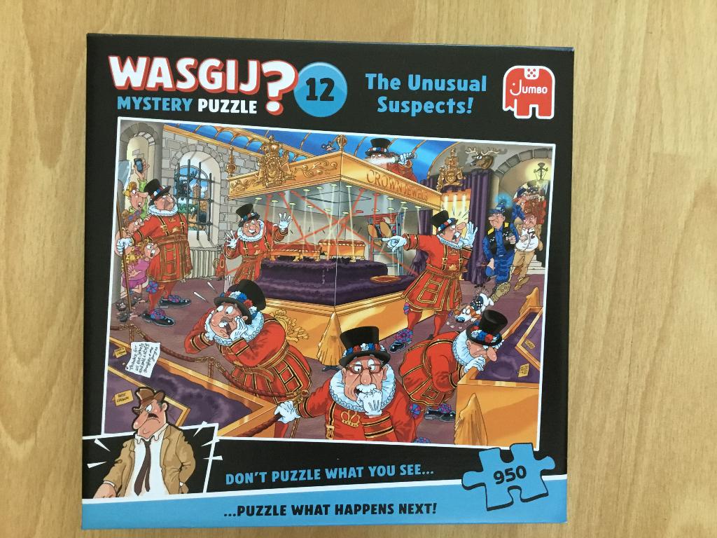 Legpuzzel Wasgij, Ophalen, 500 t/m 1500 stukjes, Zo goed als nieuw