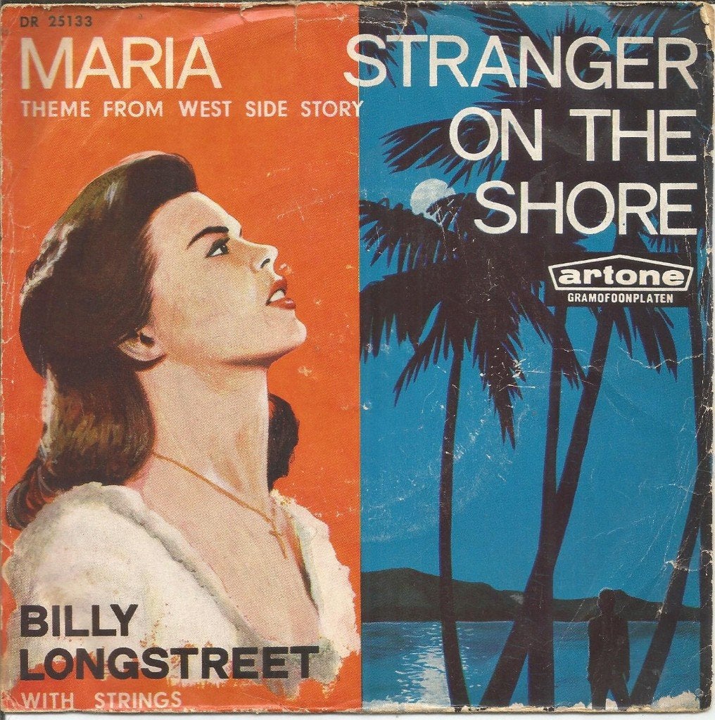 Billy Longstreet – Maria (1962), Fotohoes, 7 inch, Ophalen of Verzenden, Jazz