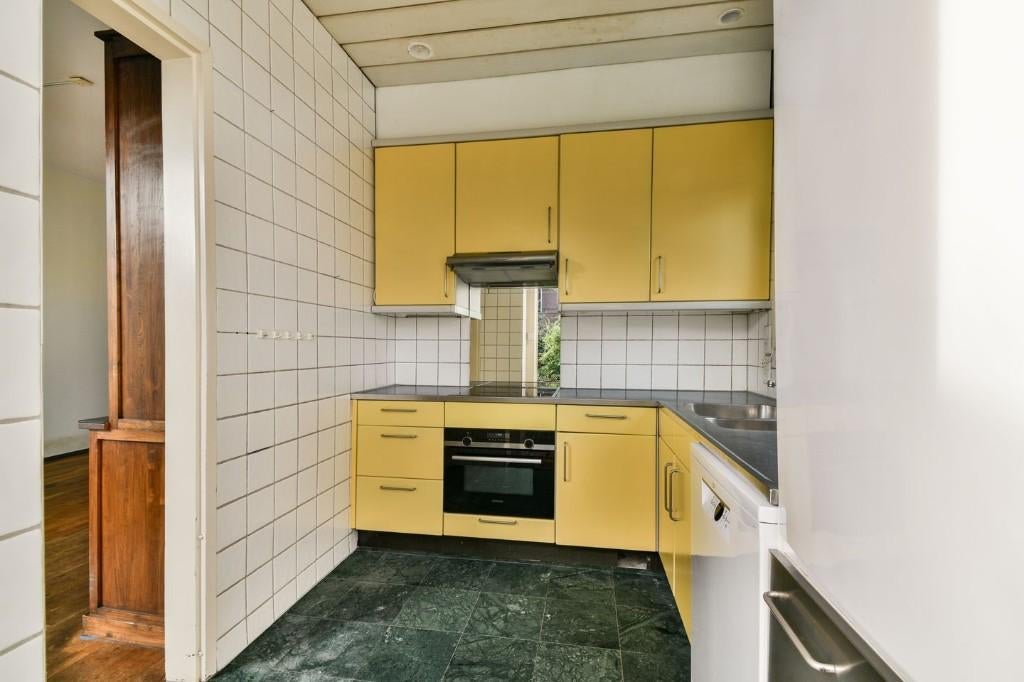 Gebruikte keuken, Ophalen, Gebruikt, Geel, Hoekkeuken