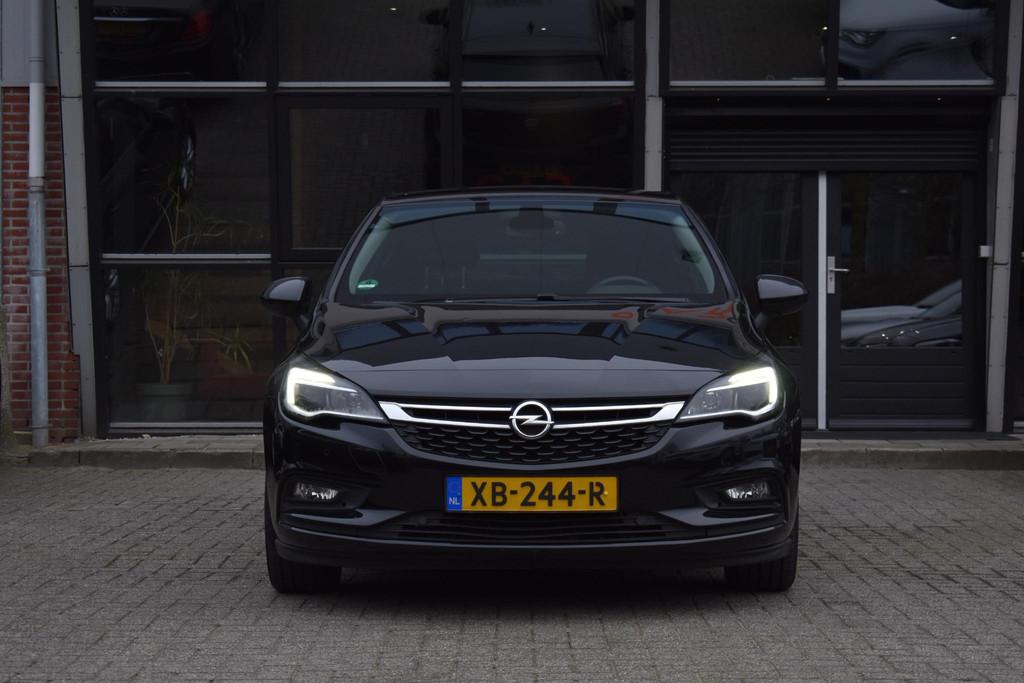 Opel Astra 1.4 Turbo Online Edition Automaat Cruise, Stof, Gebruikt, 620 kg, Zwart