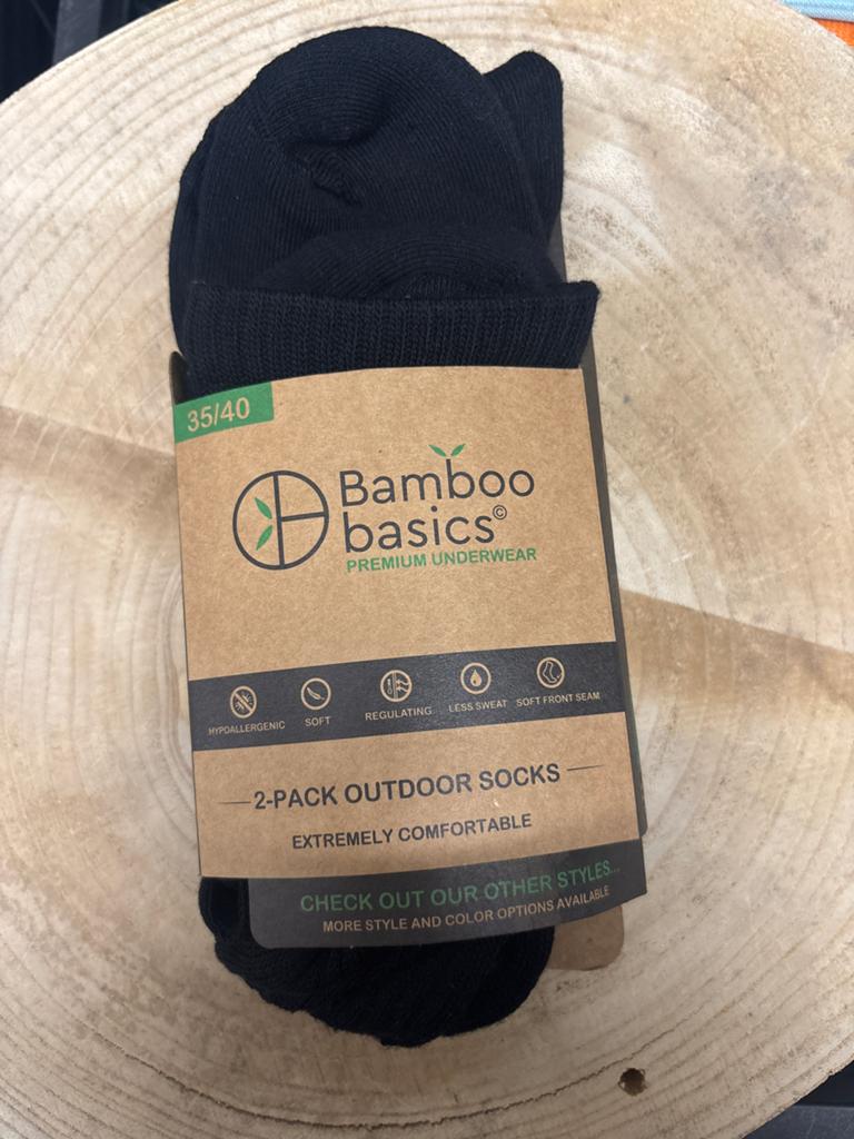Bamboo basics senna 2 paar sokken nieuw, Ophalen of Verzenden, Nieuw, Maat 39 t/m 42, Zwart