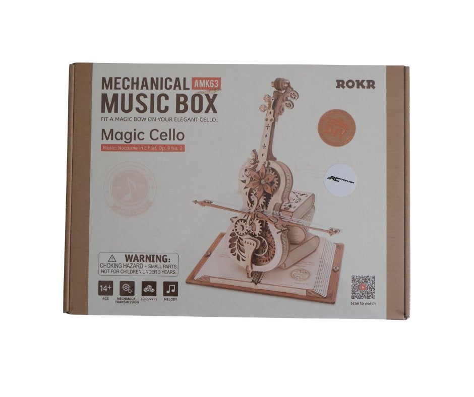 Robotime Magic Cello, Verzenden, Nieuw