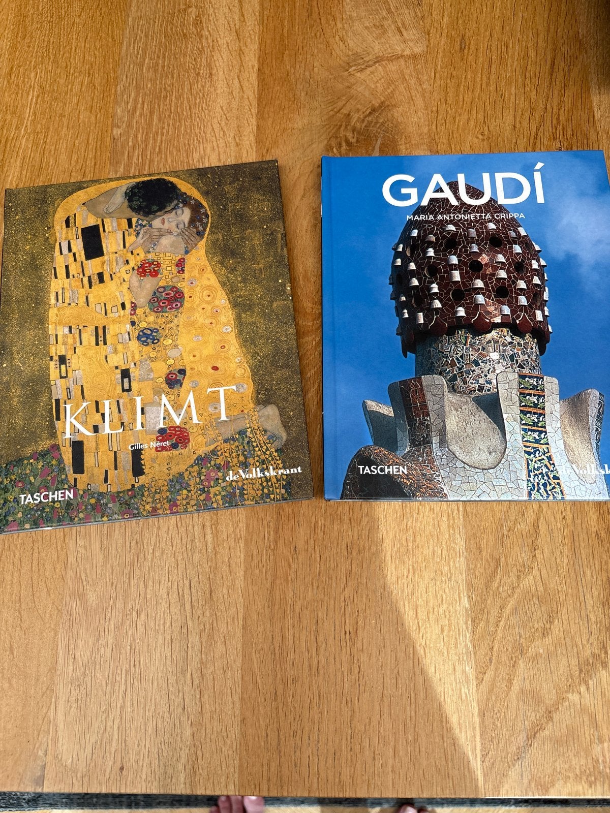 Kunstboeken Klimt en Gaudí - Taschen/Volkskrant, Boeken, Ophalen of Verzenden, Zo goed als nieuw, Schilder- en Tekenkunst