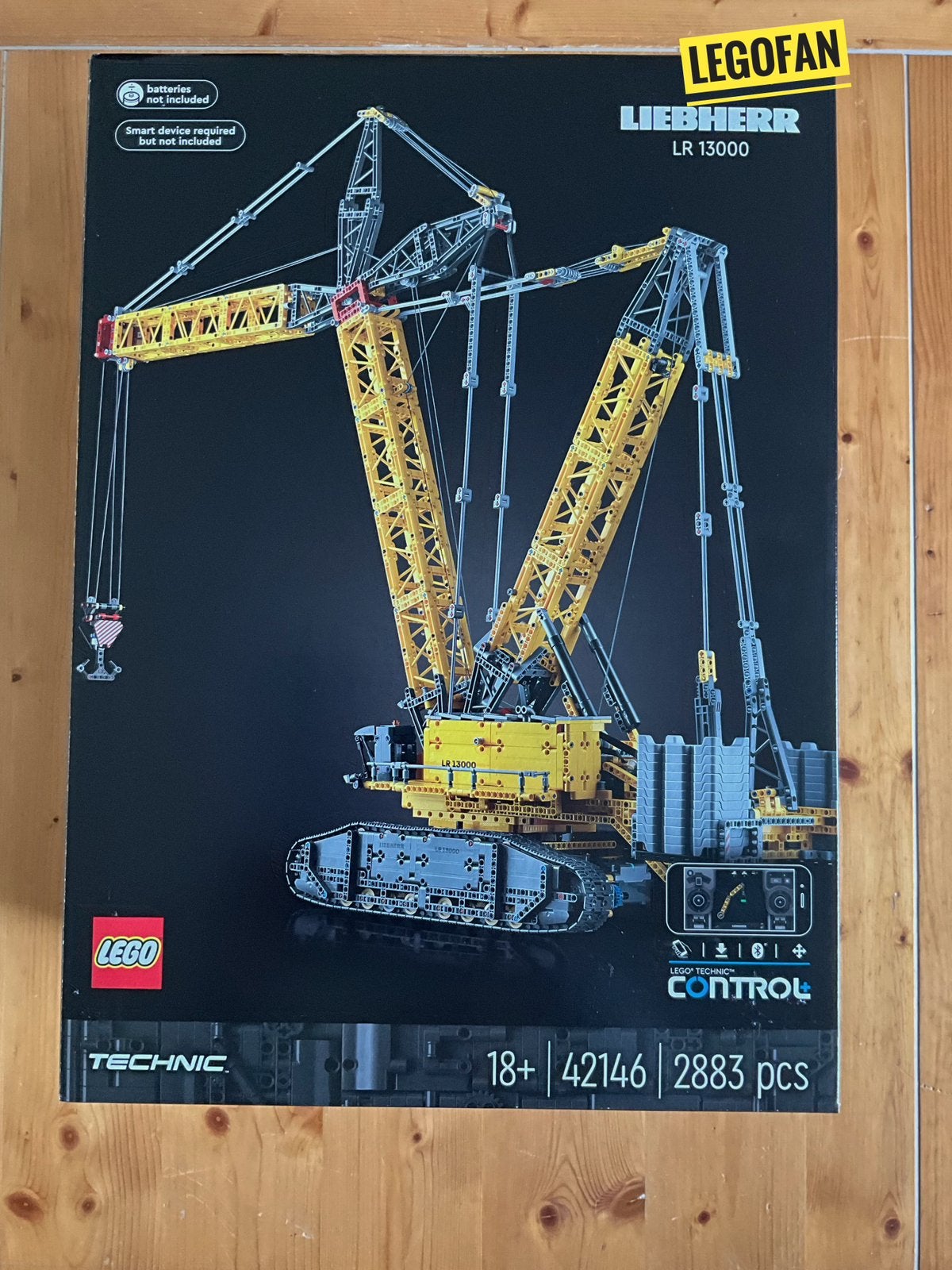 🆕 NIEUW (SEALED!): LEGO 42146 Liebherr Crawler Crane 13000., Lego, Nieuw, Ophalen of Verzenden, Technic