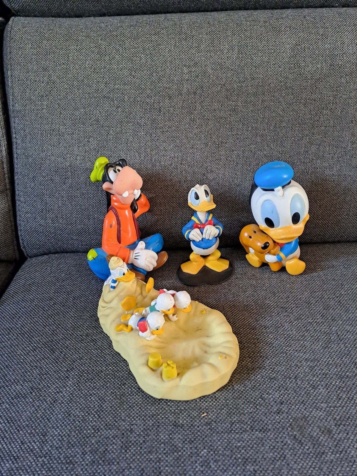 disney rubberen speeltjes, Verzamelen, Ophalen of Verzenden, Donald Duck, Beeldje of Figuurtje