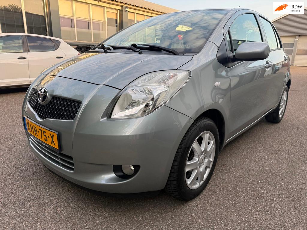Toyota Yaris 1.3 VVTi Sol MMT 2008 Automaat 116160 km 1e eig, Auto's, Stof, Gebruikt, 4 cilinders, Bedrijf