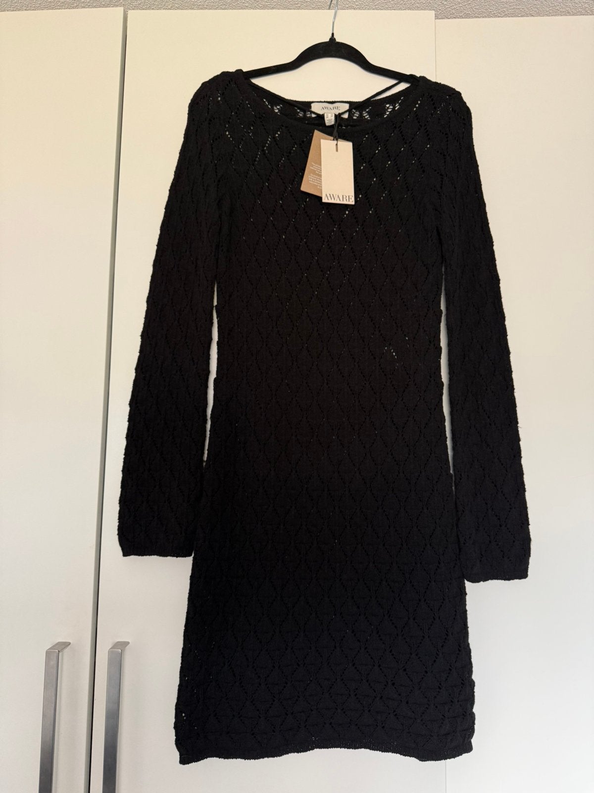 Jurk Vero Moda gebreid, crochet Maat XS, Ophalen of Verzenden, Zo goed als nieuw, Maat 34 (XS) of kleiner, Onder de knie