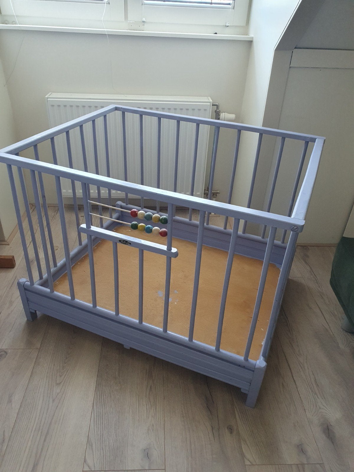 Kinderbox inklapbaar, Ophalen, Gebruikt, Rechthoekig