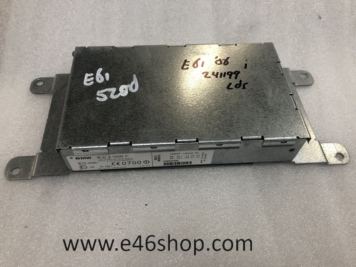 BLUETOOTH MULF MODULE BMW E60 E61 OE 84109123290, Ophalen of Verzenden, -, -, -