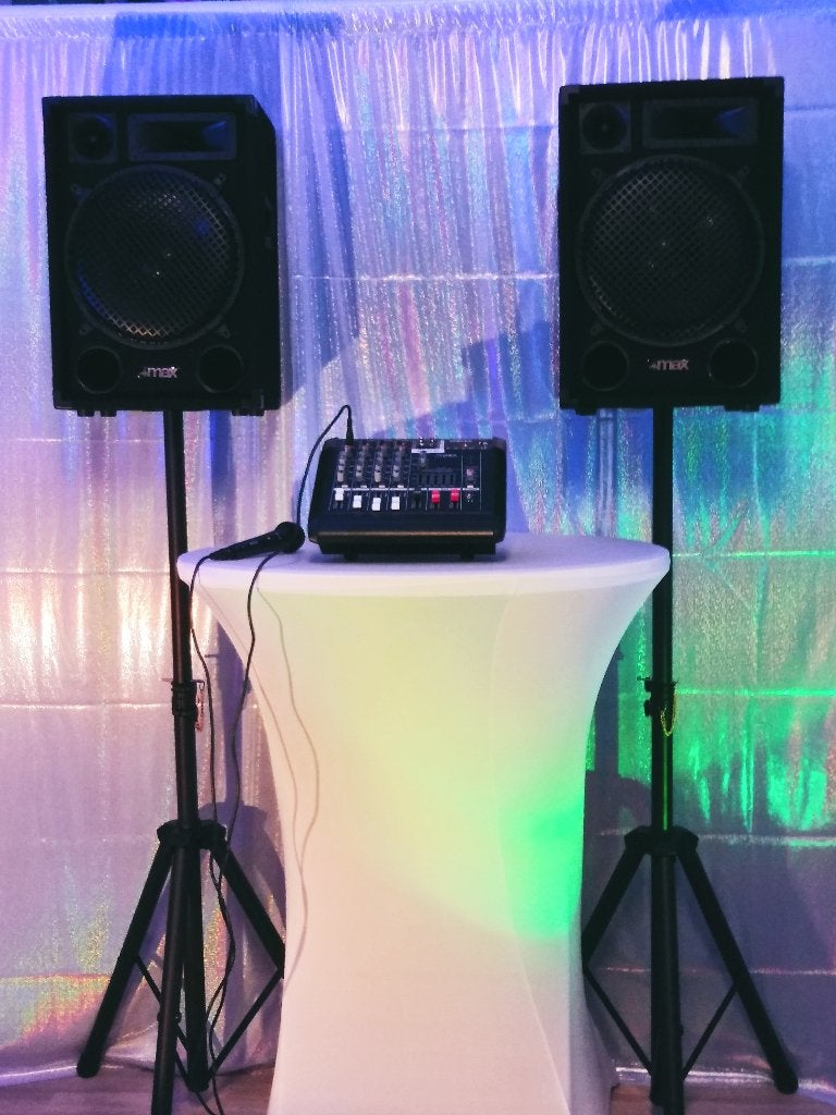 Geluidsinstallatie (set 3) / Karaoke set te huur €40, Ophalen, Gebruikt, Overige