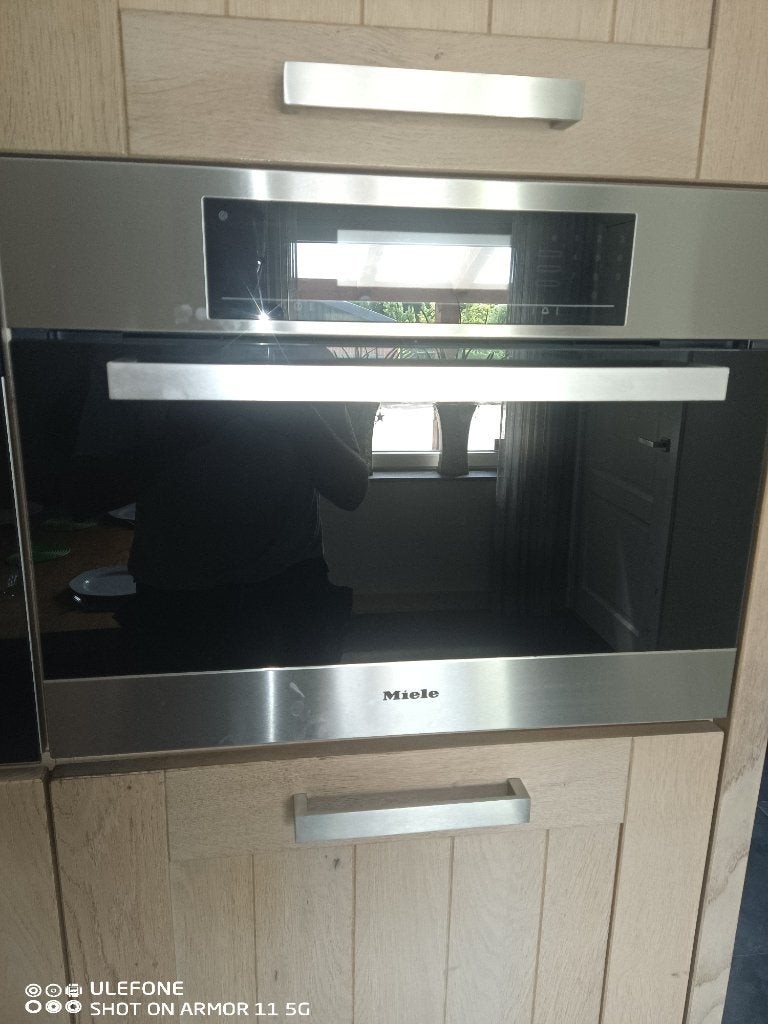 Stoomoven, Witgoed en Apparatuur, Ovens, Ophalen, 50 tot 55 cm, Gebruikt, Stoom