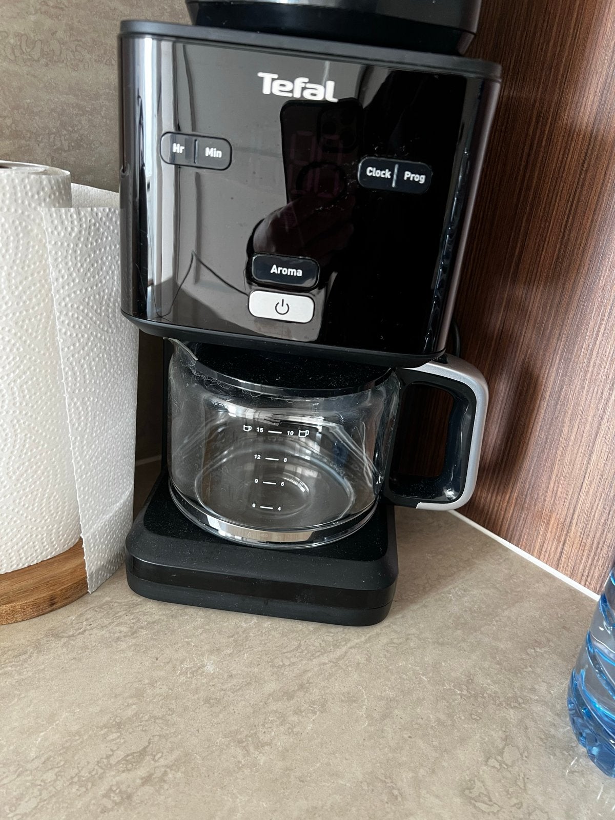 Tefal Koffiezetapparaat - Zo goed als nieuw, Witgoed en Apparatuur, Ophalen, 10 kopjes of meer, Koffiemachine, Gemalen koffie