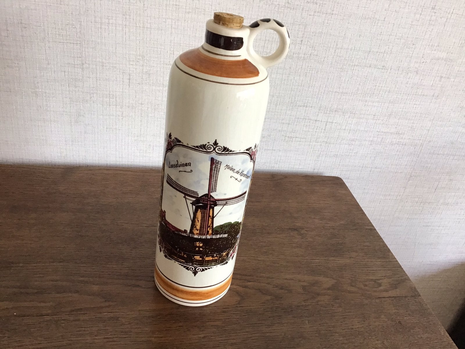 Kruik met Molen  Loosduinen, Ophalen of Verzenden