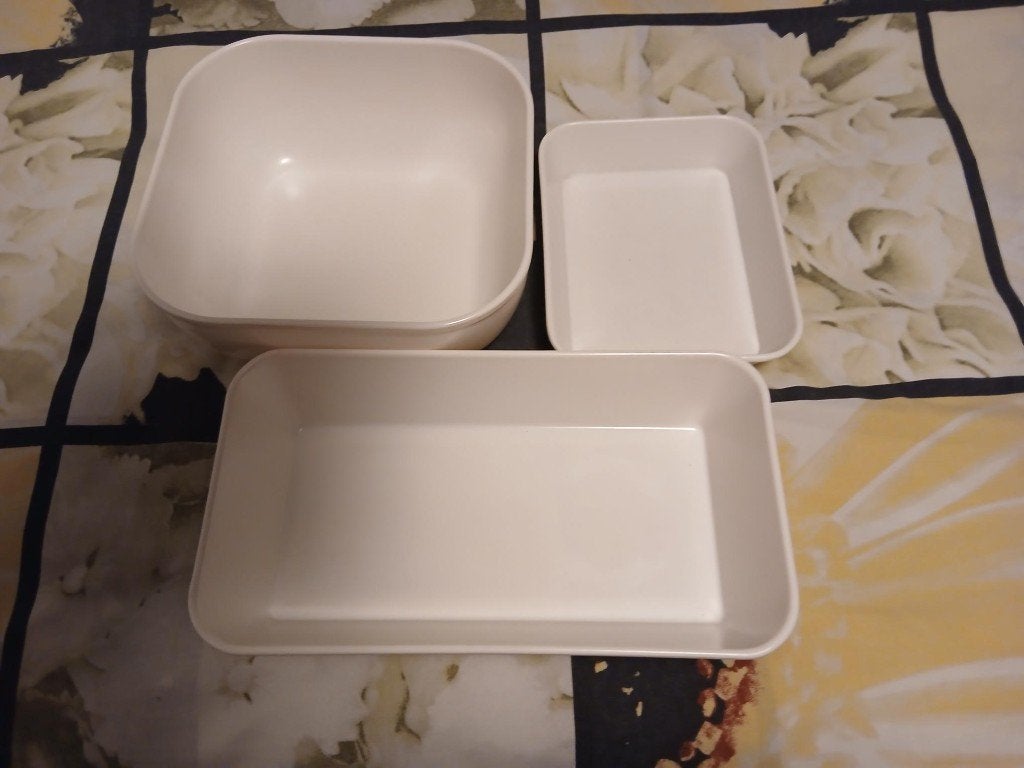 Handig voor in de caravan / van melamine, Caravans en Kamperen, Ophalen of Verzenden, Gebruikt