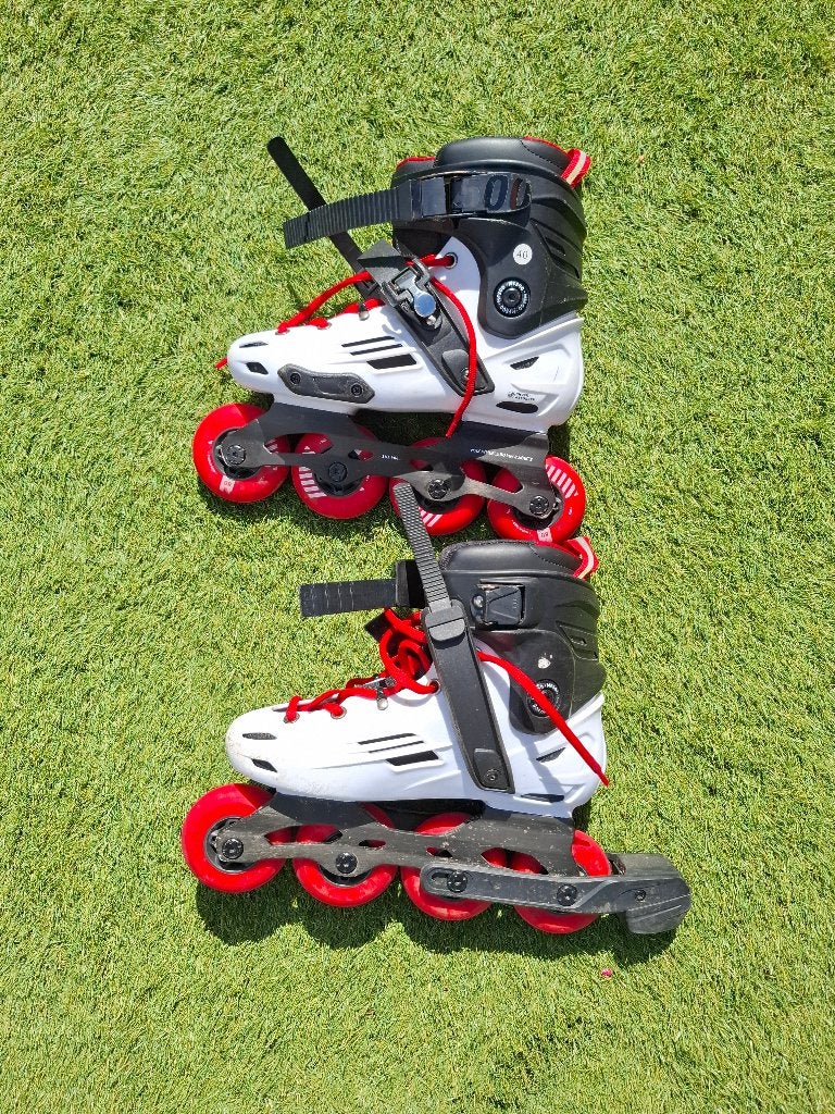 Skeelers, maat 40, Sport en Fitness, Gebruikt, Kinderen, Inline skates 4 wielen, Ophalen