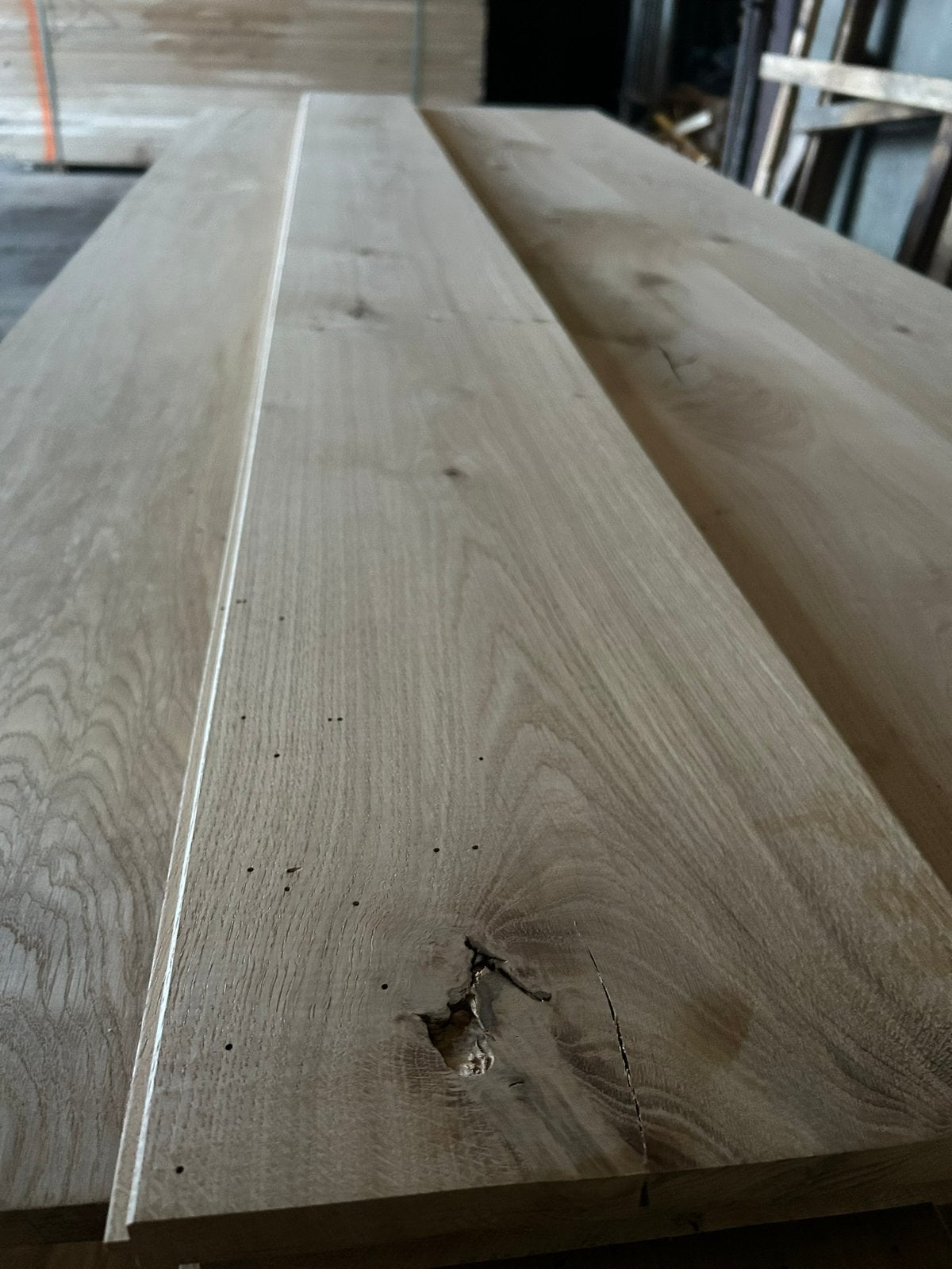Veer en groef planken eiken 240x20 mm. 230/300 cm, Ophalen of Verzenden, Nieuw, 250 cm of meer, Planken