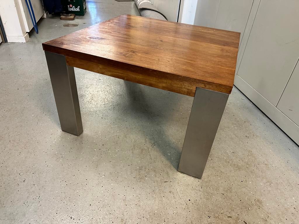 Salontafels a la “Bert Plantagie” Afm 700x700 H 440., 50 tot 100 cm, Vierkant, 50 tot 100 cm, Zo goed als nieuw