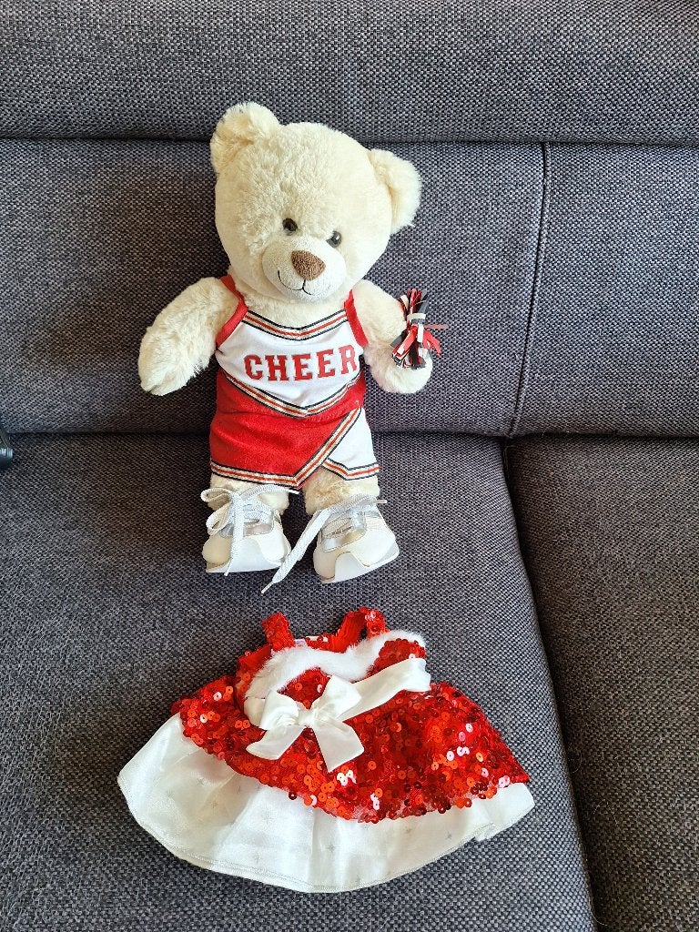 Build a Bear inclusief kleding, Beer, Zo goed als nieuw, Build a Bear, Beige