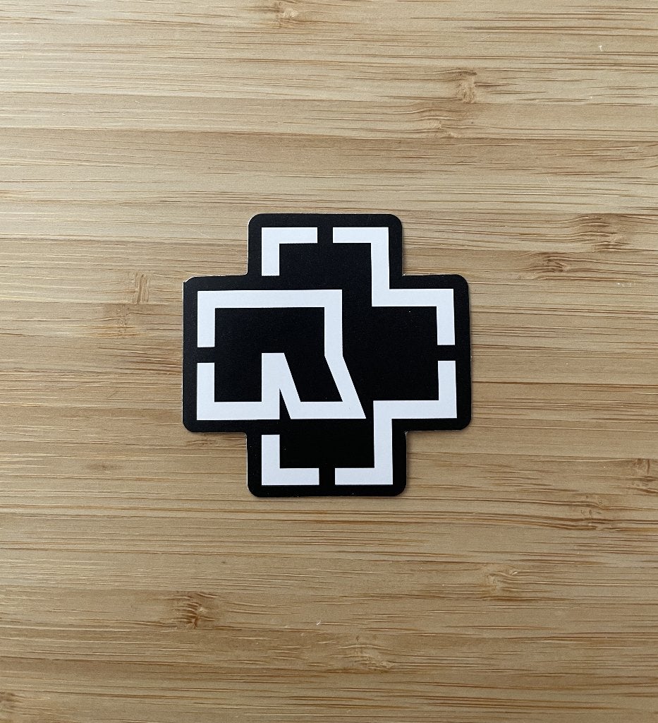 Rammstein band stickers, Verzenden, Nieuw, Meerdere stickers