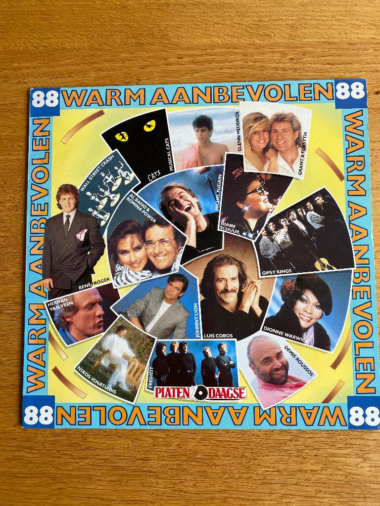 Warm aanbevolen 1988 vinyl, Ophalen of Verzenden, Zo goed als nieuw, 12 inch, Pop