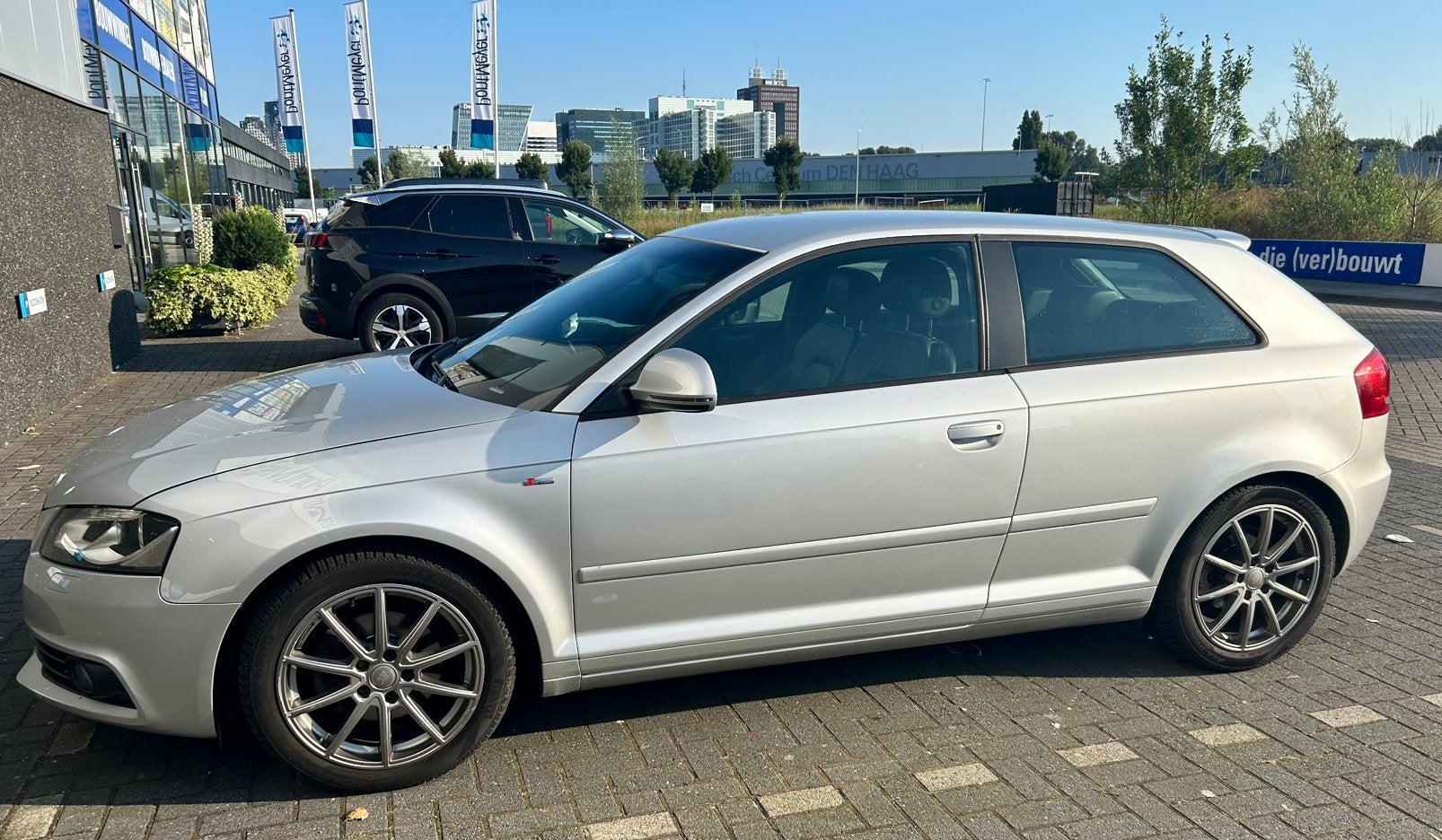 Audi A3 1.8 Tfsi 118KW 3D 2008 Grijs, Auto's, Voorwielaandrijving, 15 km/l, Zwart, 4 cilinders
