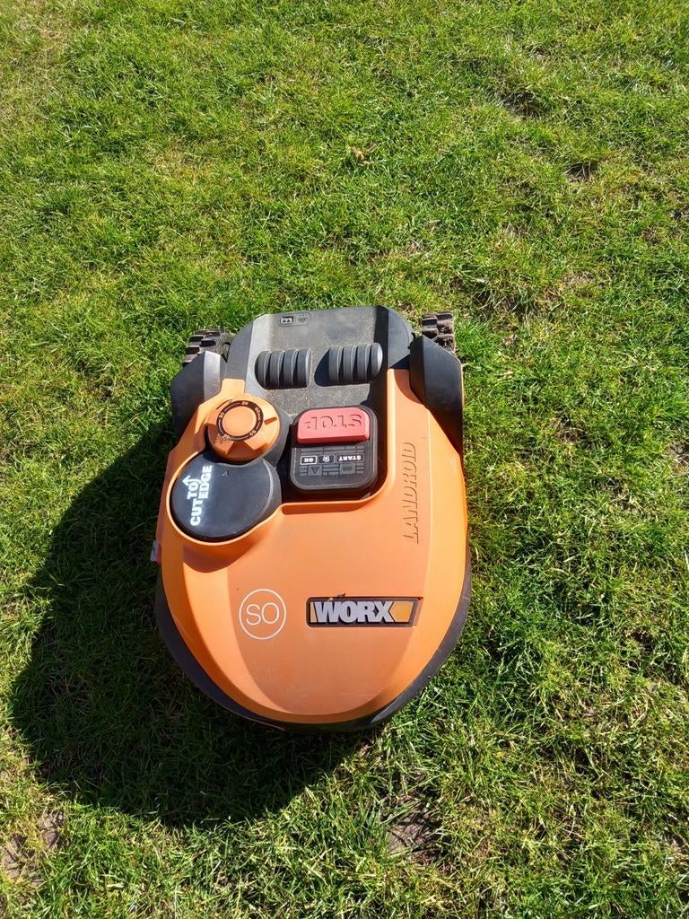 Worx Landroid robotmaaier - zo goed als nieuw, Tuin en Terras, Robotmaaiers, Ophalen, Bestuurbaar via app, Worx, Zo goed als nieuw