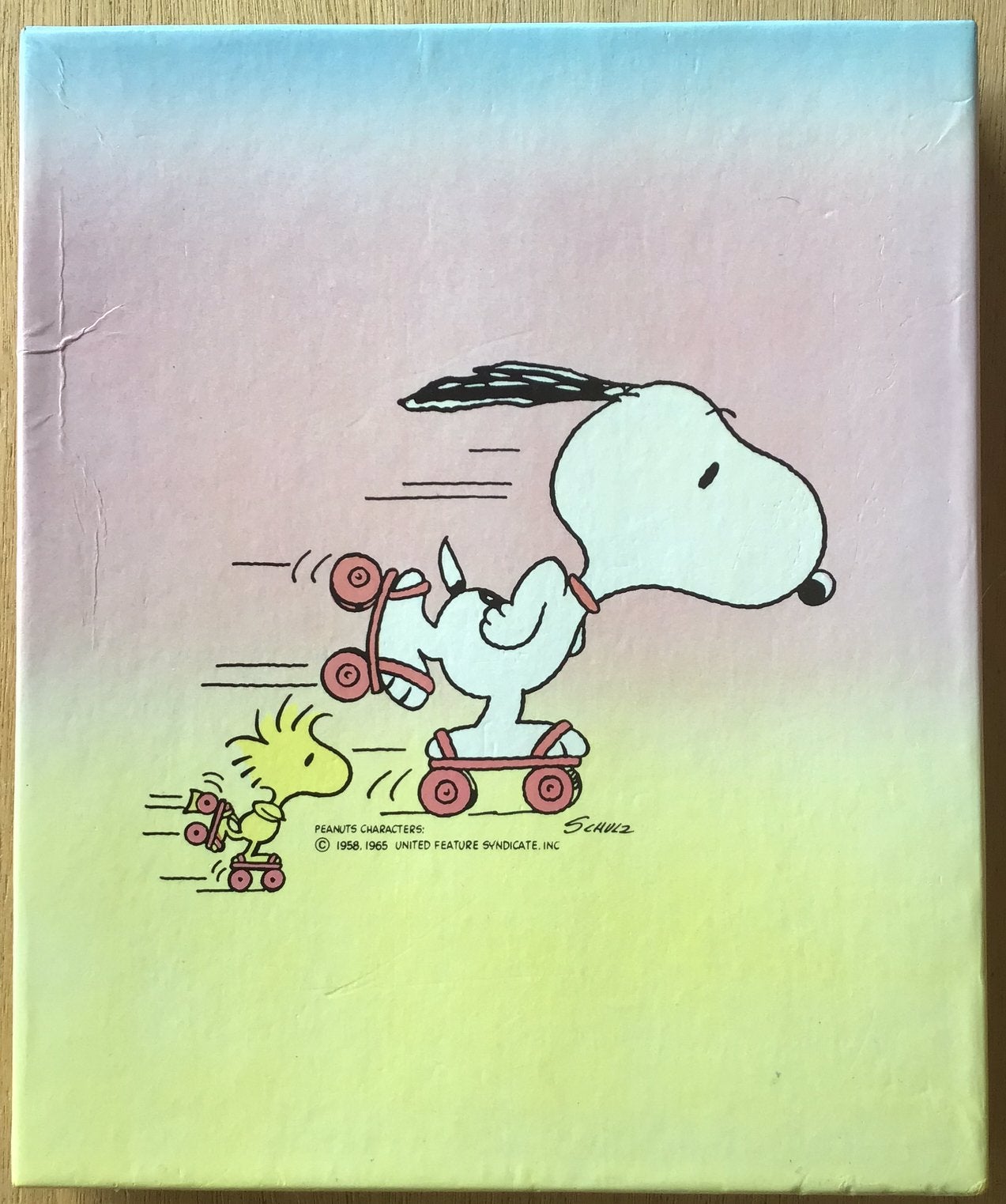 Hallmark Snoopy & Woodstock briefpapier met enveloppen (13x), Verzamelen, Ophalen of Verzenden, Snoopy, Gebruikt, Gebruiksvoorwerp