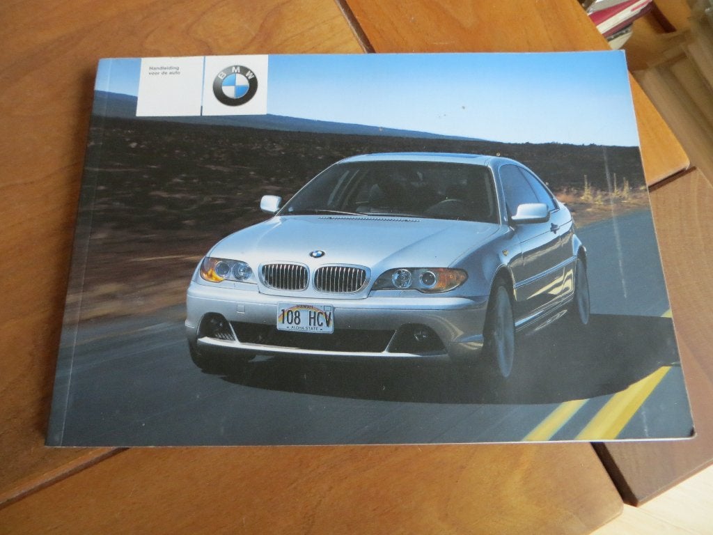 Instructieboek BMW 3-serie Coupe E46 2003 318Ci-330Ci +diese, Ophalen of Verzenden