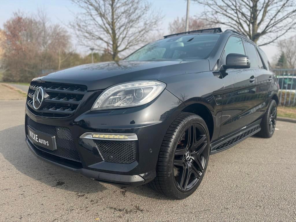 Mercedes-Benz M-klasse AMG 63 Performance Pack 558PK, Gebruikt, 2245 kg, Zwart, Bedrijf