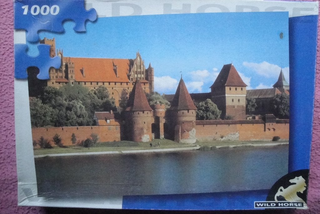 WILD HORSE PUZZLE 1.000 stukjes voor 1,95euro., Ophalen of Verzenden, 500 t/m 1500 stukjes, Zo goed als nieuw, Legpuzzel