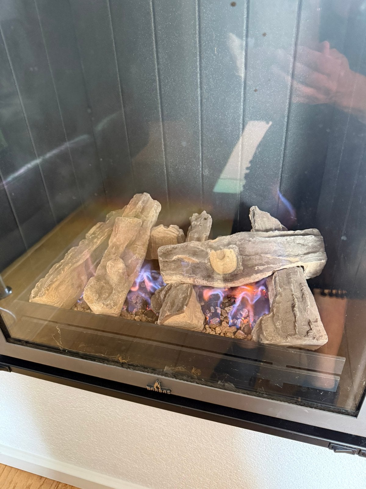 Gashaard, Huis en Inrichting, Kachels, Ophalen, Gebruikt, Gas, Inbouw
