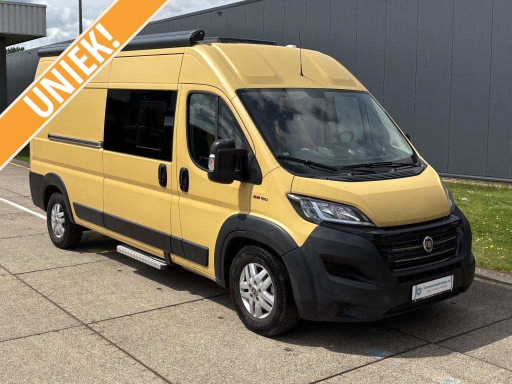 Fiat Ducato 600 CUSTOM VAN-Jorn AUTOMAAT - 180pk - 10.000km!, Caravans en Kamperen, Campers, Buscamper of Camperbus, Fiat, Tot en met 2