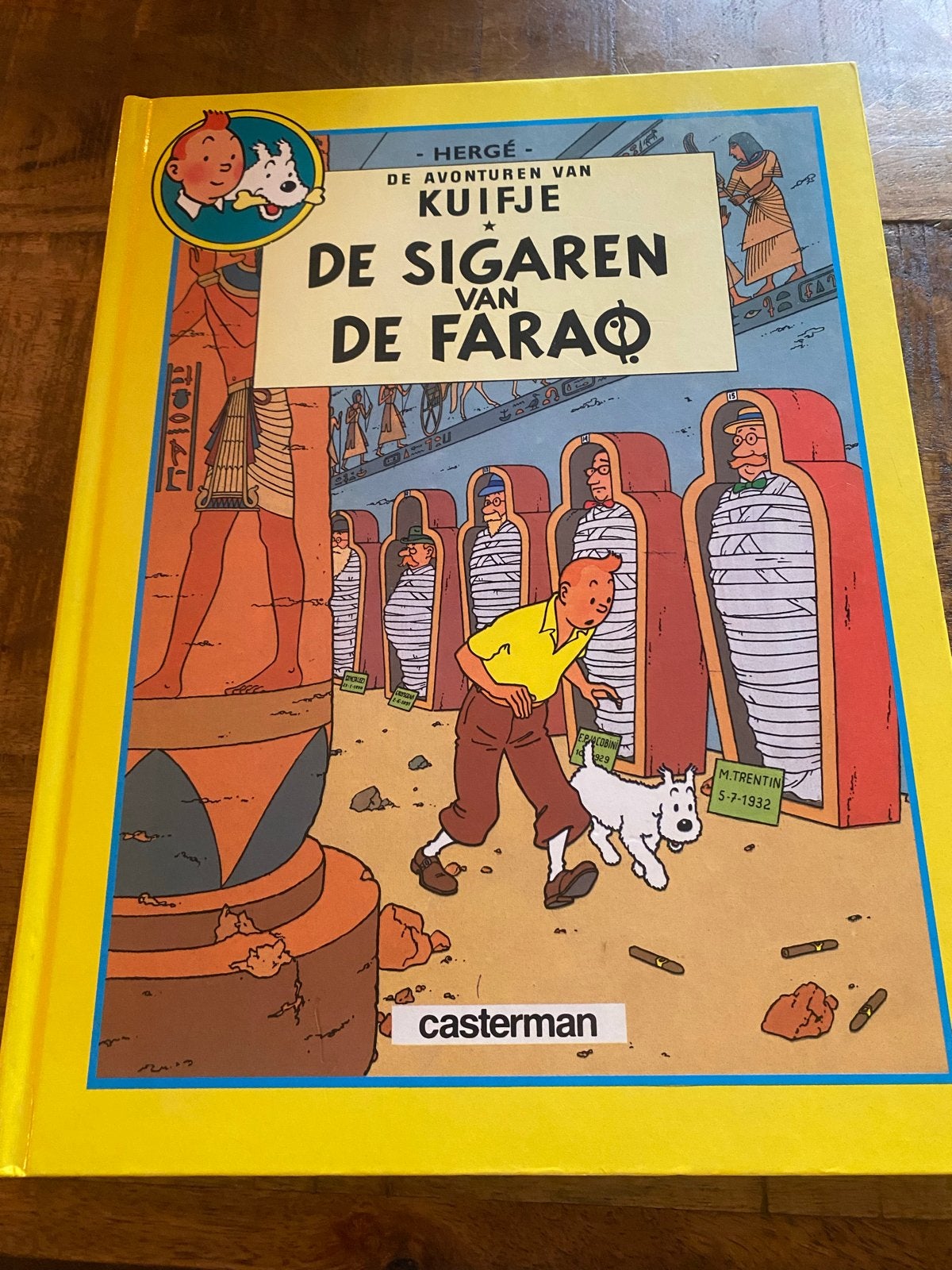 Kuifje: De Sigaren van de Farao - Hardcover, Eén stripboek, Ophalen of Verzenden, Zo goed als nieuw