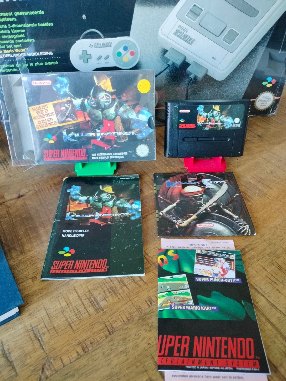 Killer Instinct Super Nintendo SNES Compleet met handleiding, Vechten, 2 spelers, Eén computer, Ophalen of Verzenden