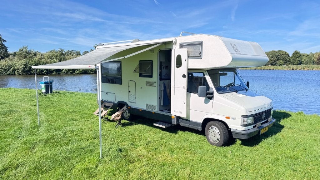 Fiat Ducato Knauss Traveler Camper, Alkoof, Fiat, Koelkast, Treinzit