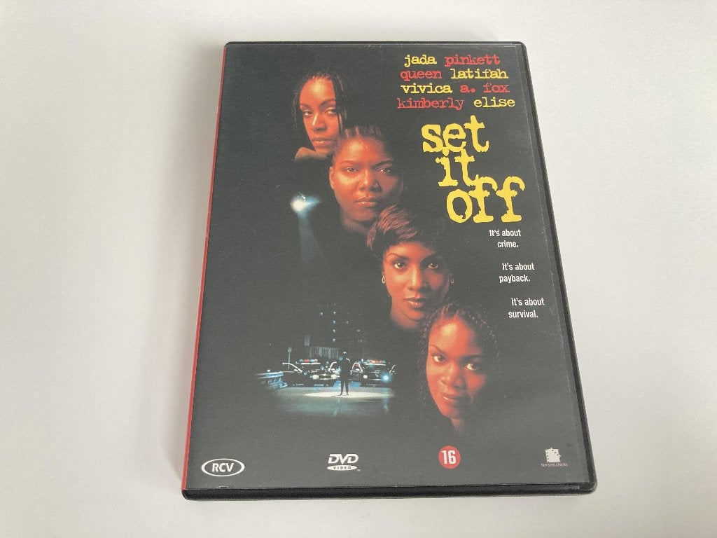 Set It Off - Jada Pinkett, Queen Latifah DVD, Cd's en Dvd's, Alle leeftijden, Romantische komedie, Zo goed als nieuw, Ophalen of Verzenden