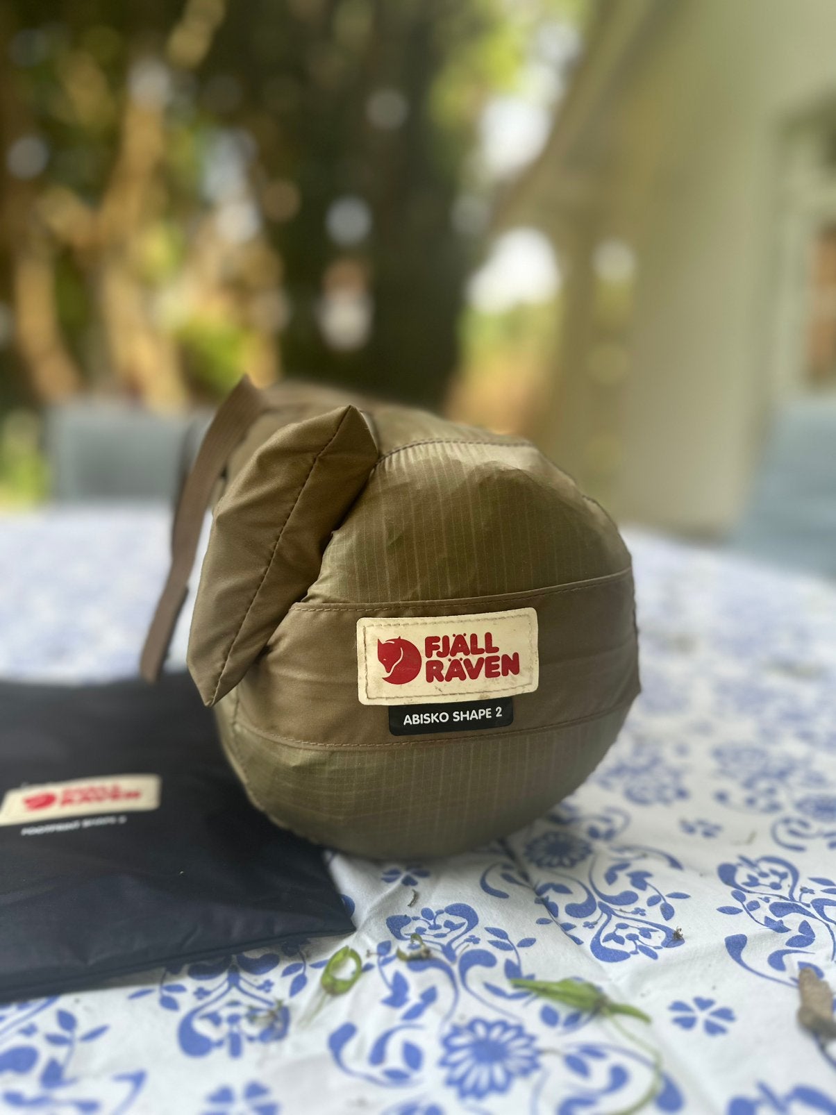 Fjällräven Abisko Shape 2 + footprint, Ophalen of Verzenden, Zo goed als nieuw
