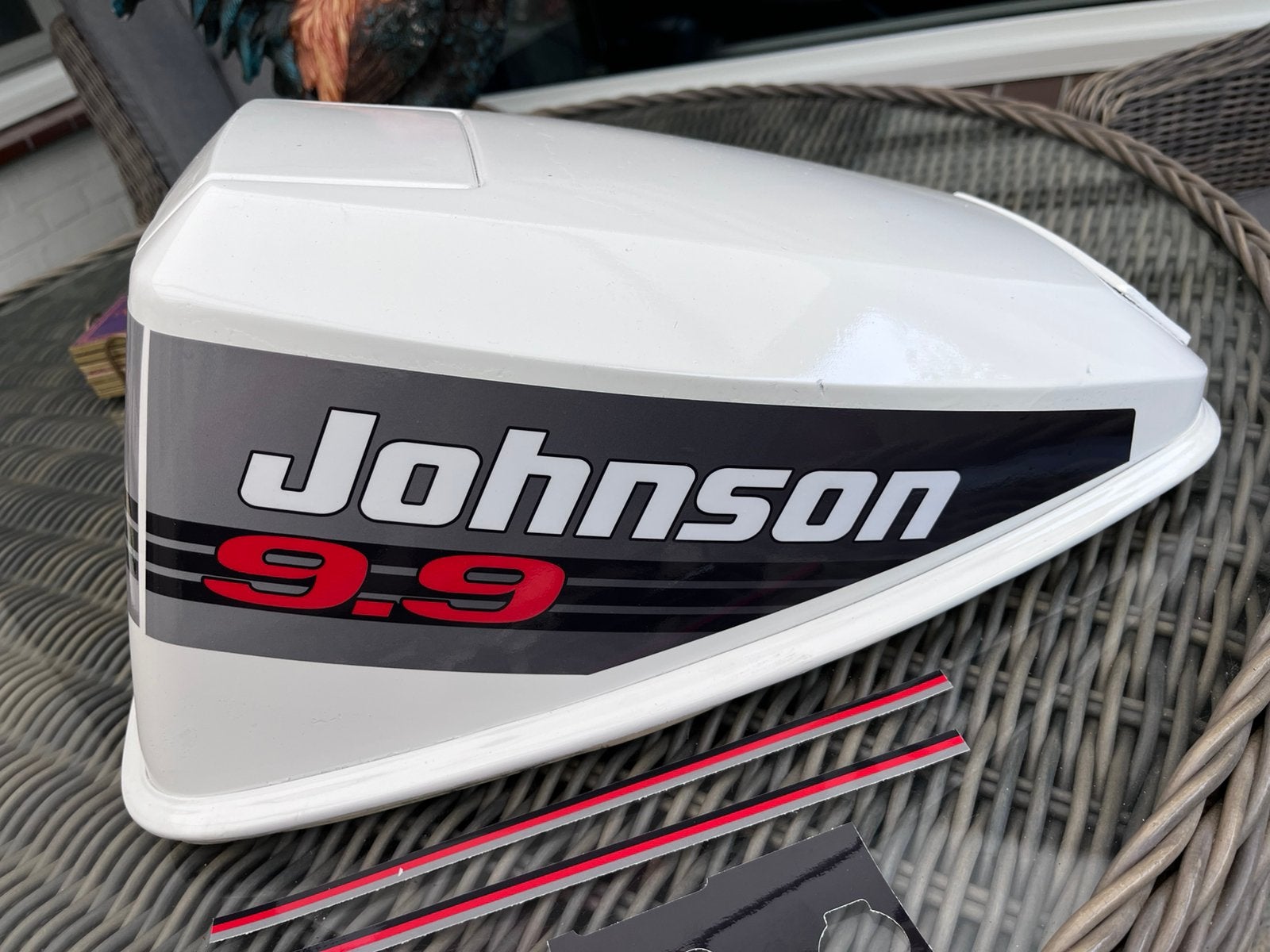 Kap Johnson 9.9 pk 2-takt 1992, Ophalen of Verzenden, Zo goed als nieuw, Motor en Techniek, Zeilboot of Motorboot
