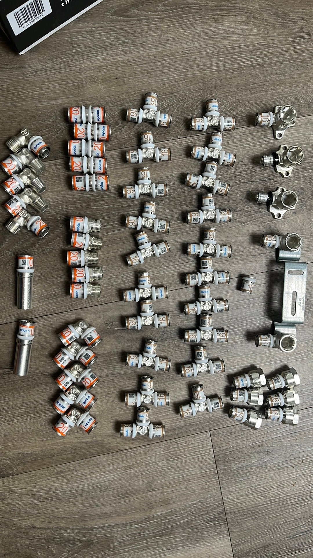 Uponor koppelingen, Doe-het-zelf en Verbouw, Sanitair, Zo goed als nieuw, Overige typen, Ophalen of Verzenden