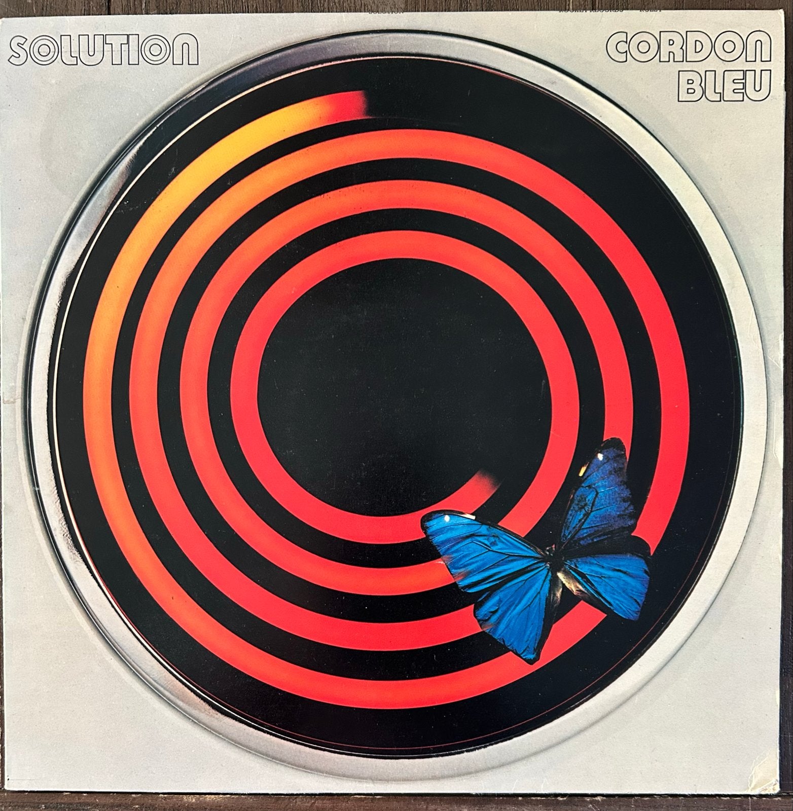 Solution - Cordon Bleu LP (1980) CBS 32227, LP, Gebruikt, Originele persing, Ophalen of Verzenden