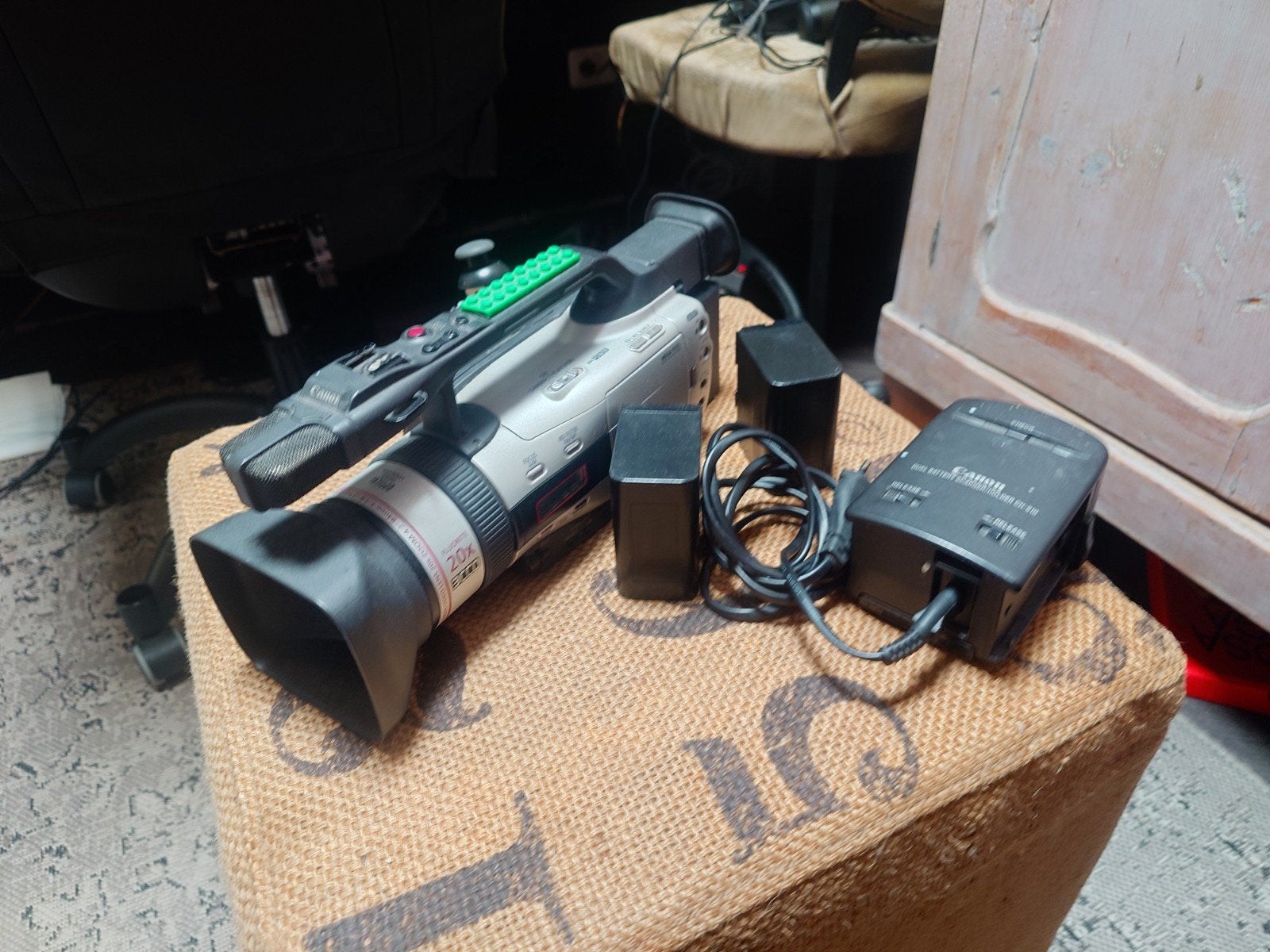 Canon XM2 MiniDV camera, Audio, Tv en Foto, Videocamera's Digitaal, Mini dv, Gebruikt, Canon, 20x of meer