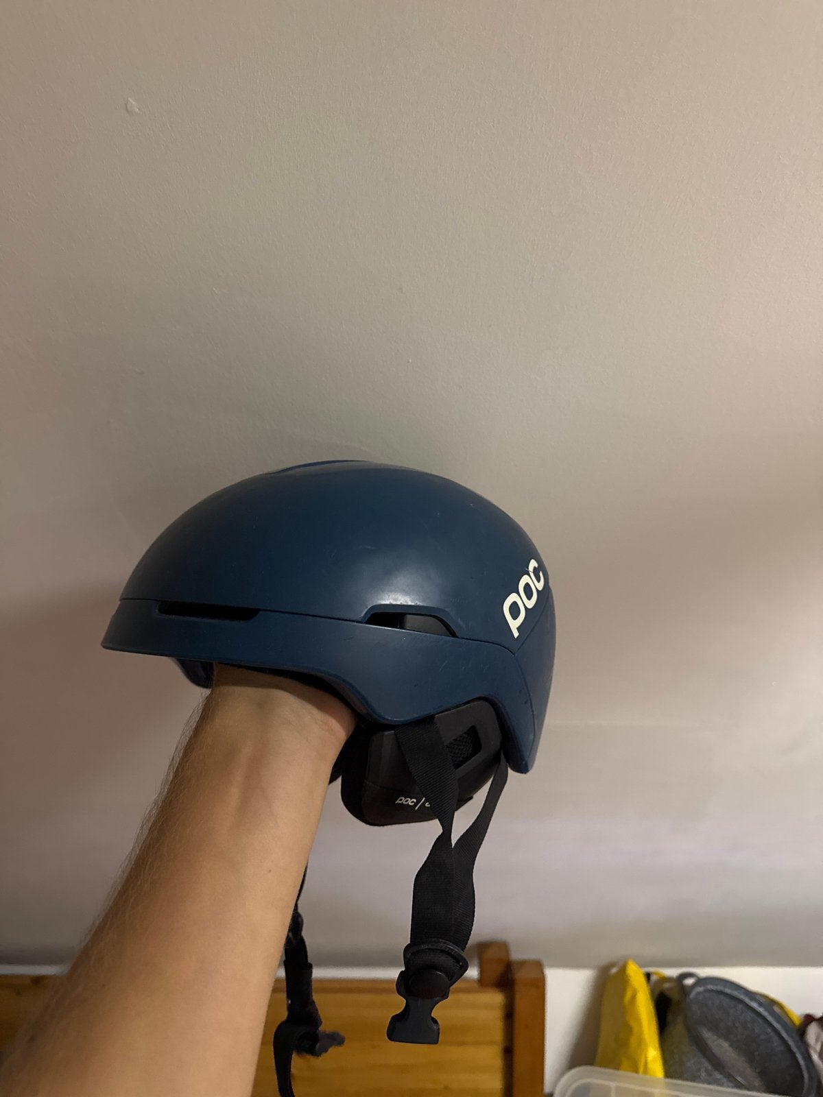 POC Skihelm met RECCO en SPIN - Maat M/L, Overige merken, Gebruikt, Overige typen, Ophalen of Verzenden
