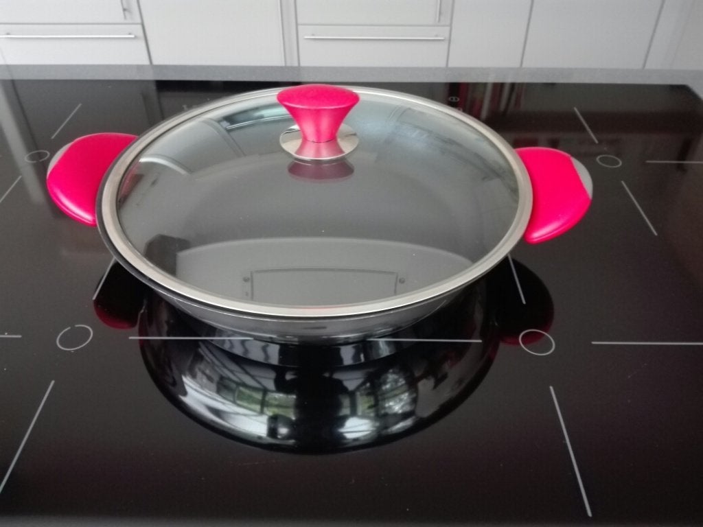 Sauteerpan Guy Degrenne, Nieuw, Ophalen of Verzenden, Met handvatten, Sauteerpan