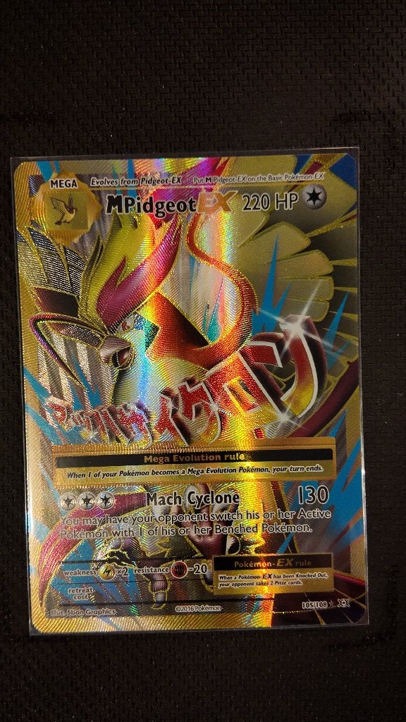 M Pidgeot-EX 1 105 Evolutions | Pokemon kaart, Ophalen, Zo goed als nieuw, Losse kaart, Foil