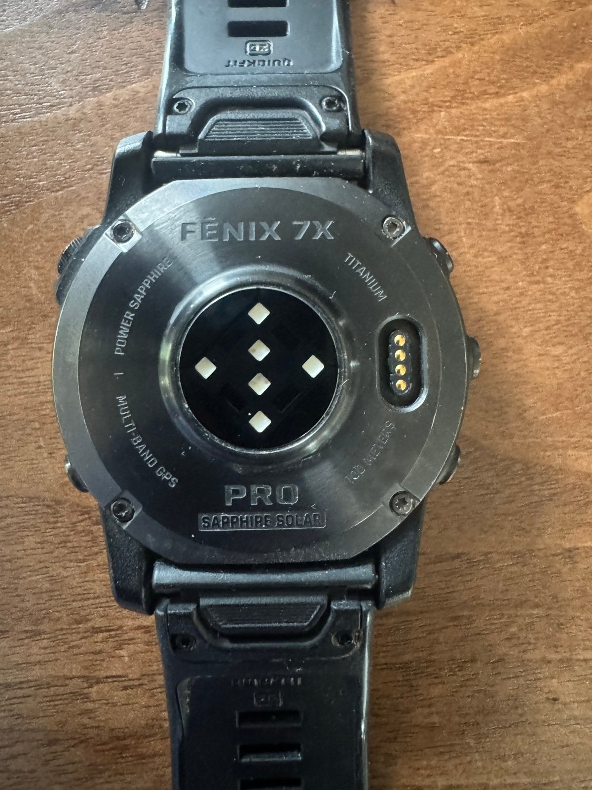 Foto 3 van Garmin Fenix 7X Pro sporthorloge sept‘23 - Compleet met doos
