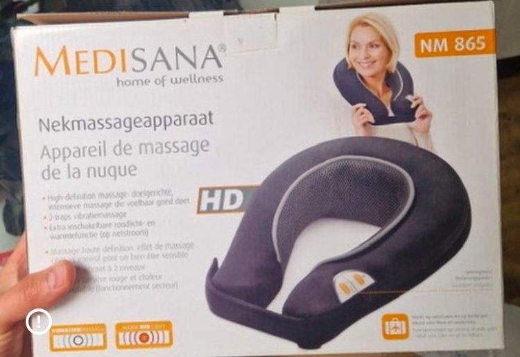 Medisana NM 865 Nekmassageapparaat, Ophalen of Verzenden, Zo goed als nieuw