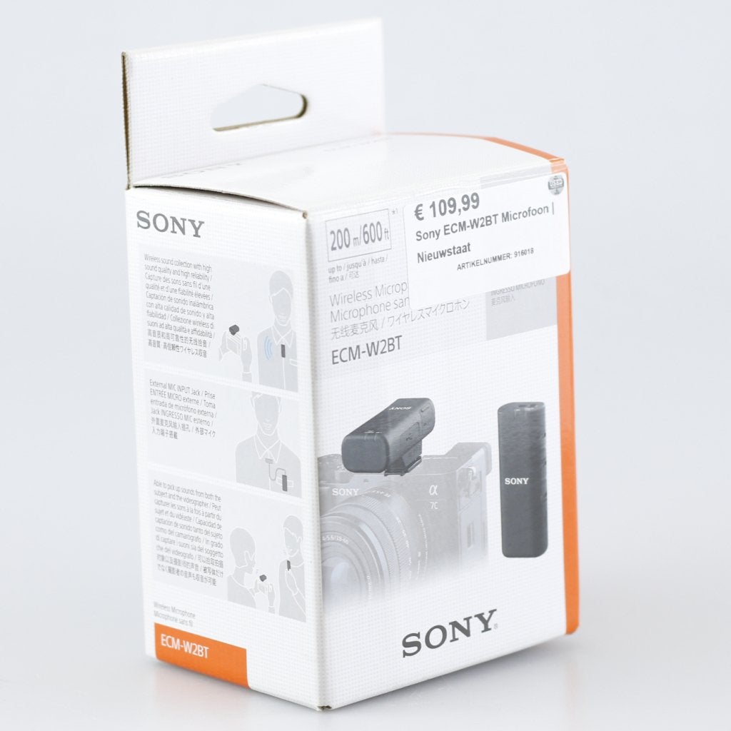 Sony ECM-W2BT Microfoon | Nieuwstaat, Sony, Zo goed als nieuw, Support@sony.com, 1-7-1 Konan, Minato-ku
Tokyo 108-0075
Japan